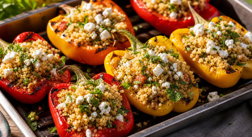 Gefüllte Grillpaprika mit Couscous und Feta episode artwork